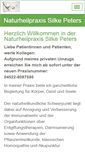 Mobile Screenshot of heilpraxis-silkepeters.de